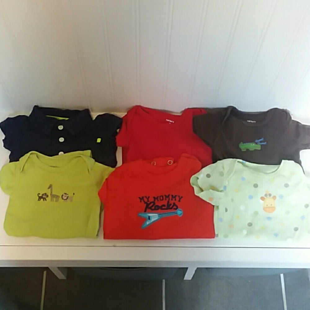 3 Months Carter's Onesie Pack Good Used Condition